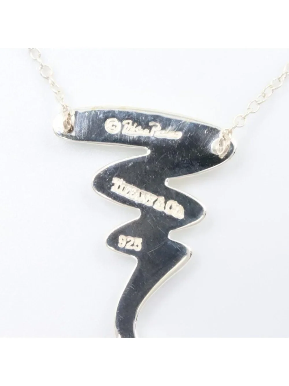 Tiffany & Co Necklace Scribble 44 925 Sterling Silver